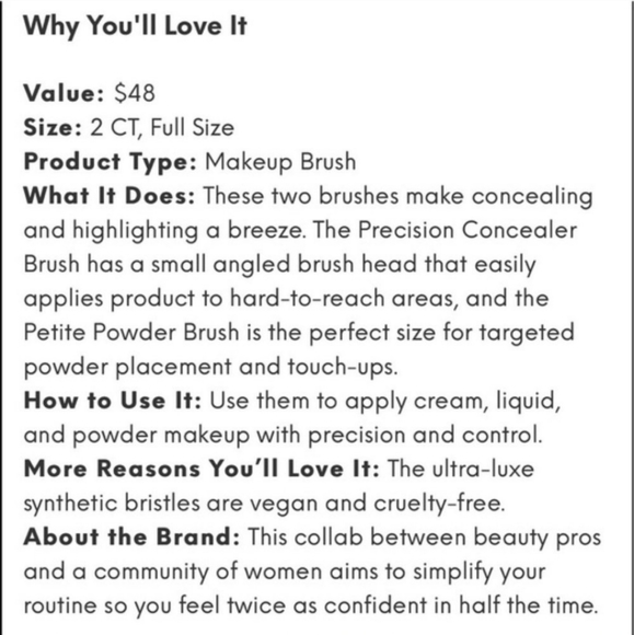 Complex Culture - All The Angles Brush Duo *NEW* - Picture 2 of 3